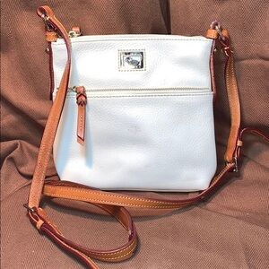 Dooney & Bourke pebbled leather carrier bag used